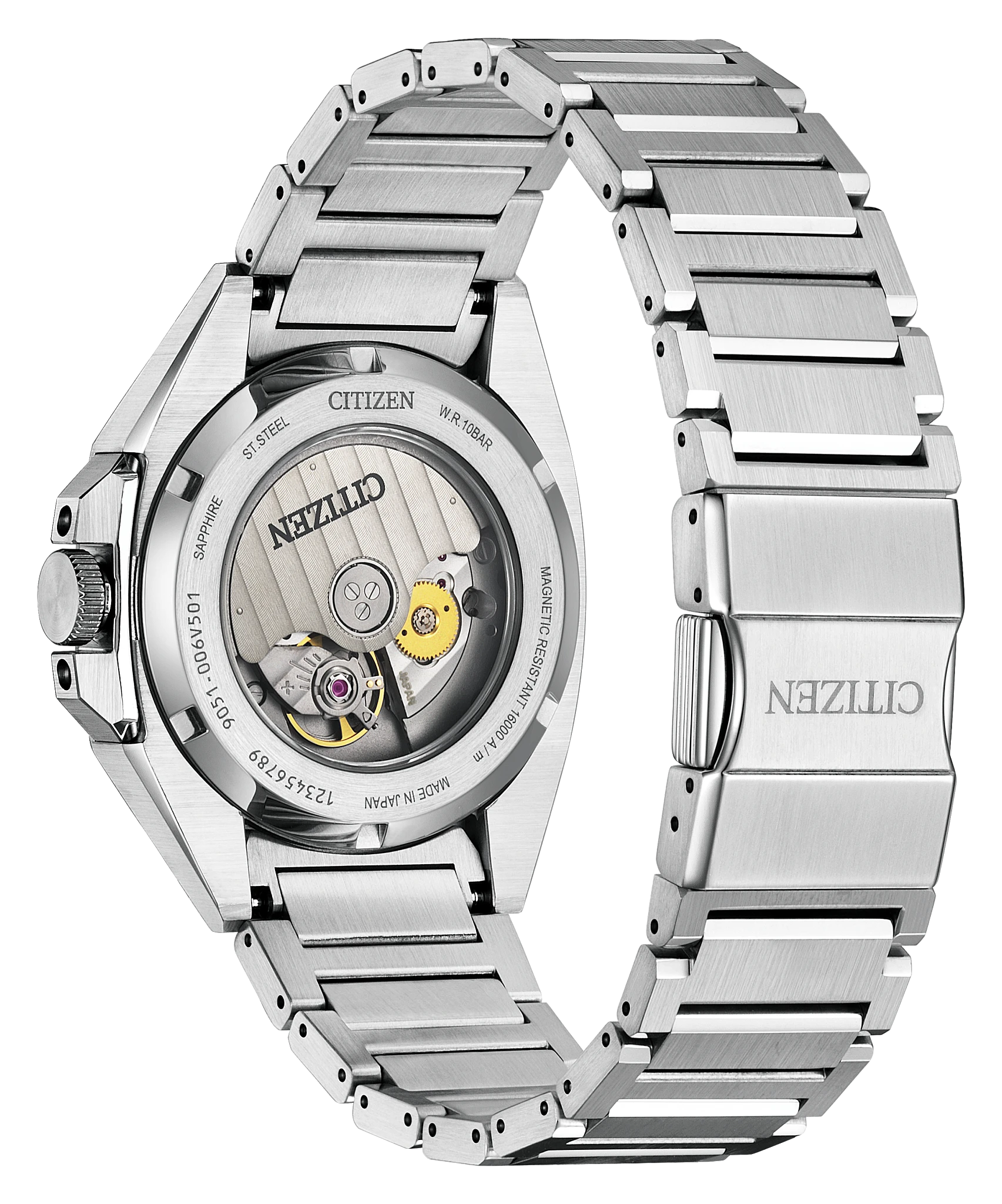 Series8 831 Green Dial Stainless Steel Bracelet NB6050-51W | CITIZEN